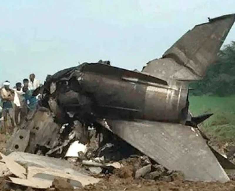 MiG-21 crashes in Rajasthan Barmer