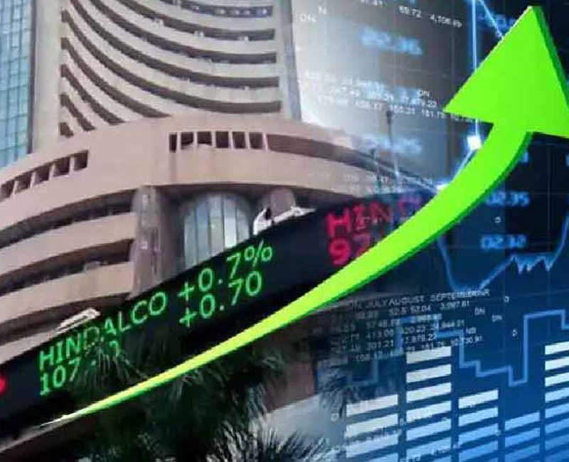 Markets big jump, Sensex crosses 57 thousand again after two months